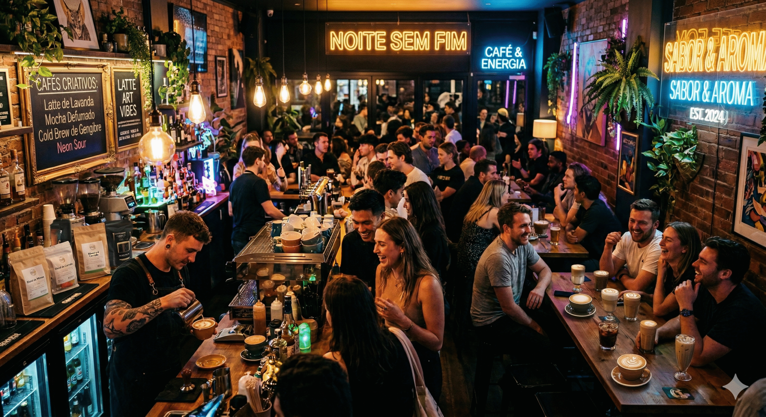 Café virou rolê: música, conversa e até date de fim da tarde